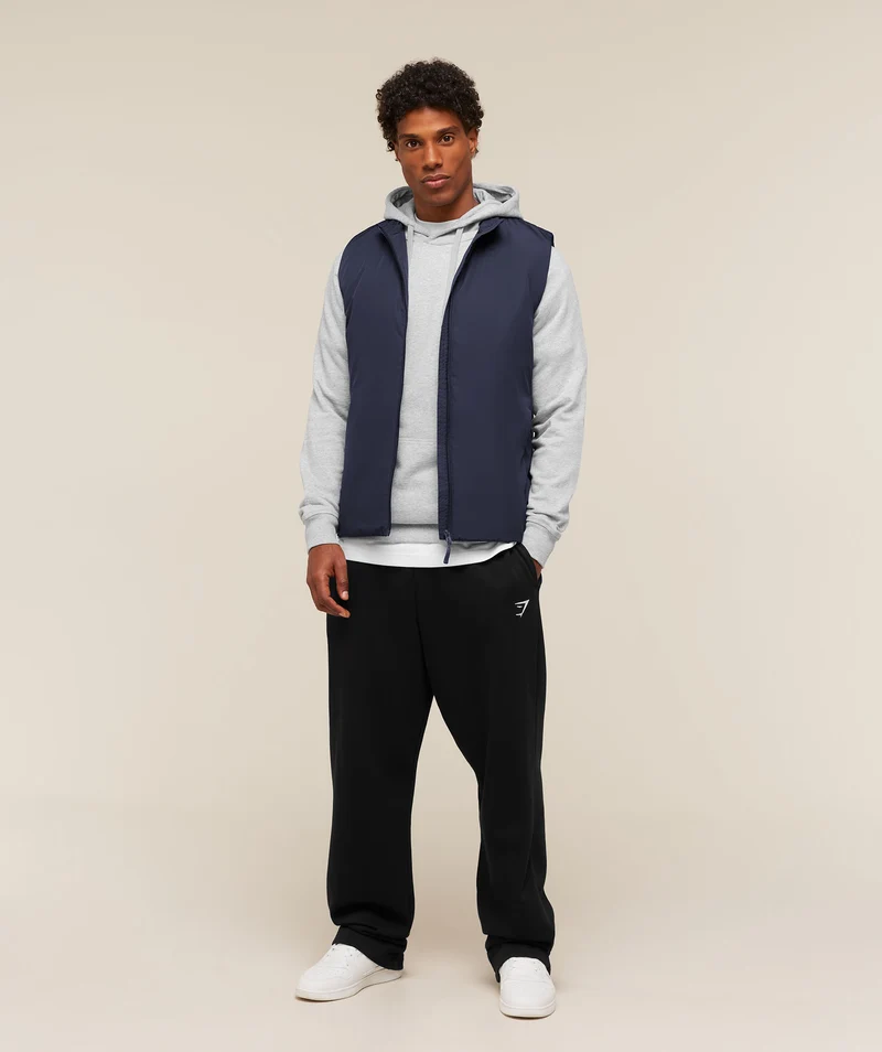 Gymshark Lightweight Gilet - Heavy Blue