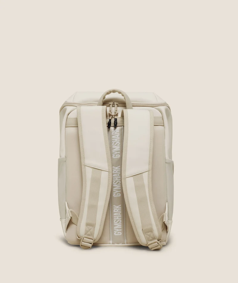 Gymshark Small Sleek Backpack - Chalk Beige