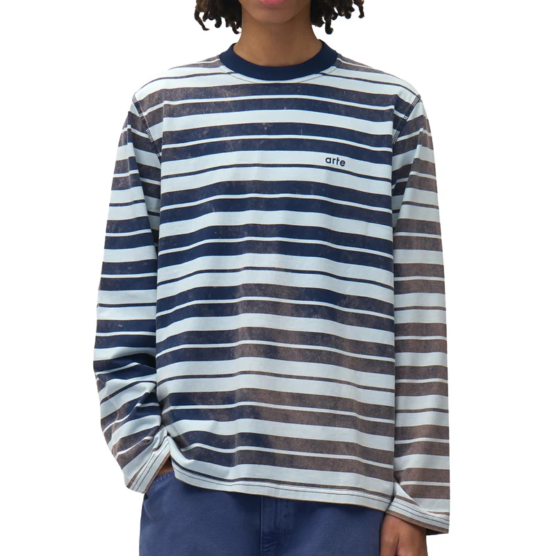 Arte Antwerp Sunfade Striped Longsleeve
