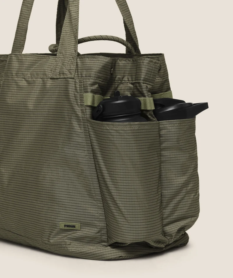 Gymshark Hybrid Tote - Grounded Green