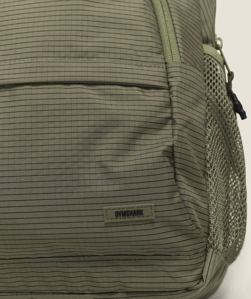 Gymshark Hybrid Backpack - Grounded Green