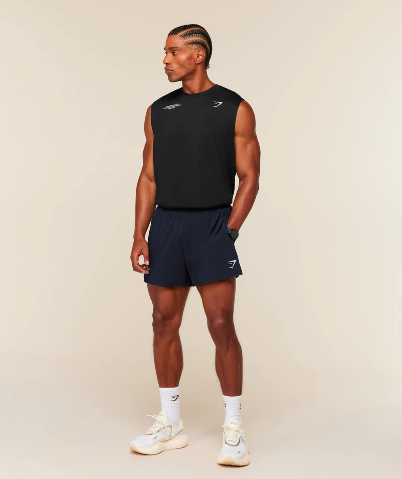 Gymshark Conditioning Club 4" Shorts - Heavy Blue/Tranquil Blue