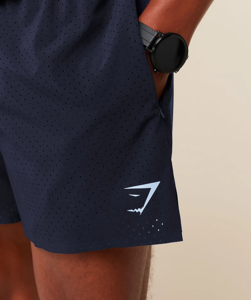 Gymshark Conditioning Club 4" Shorts - Heavy Blue/Tranquil Blue