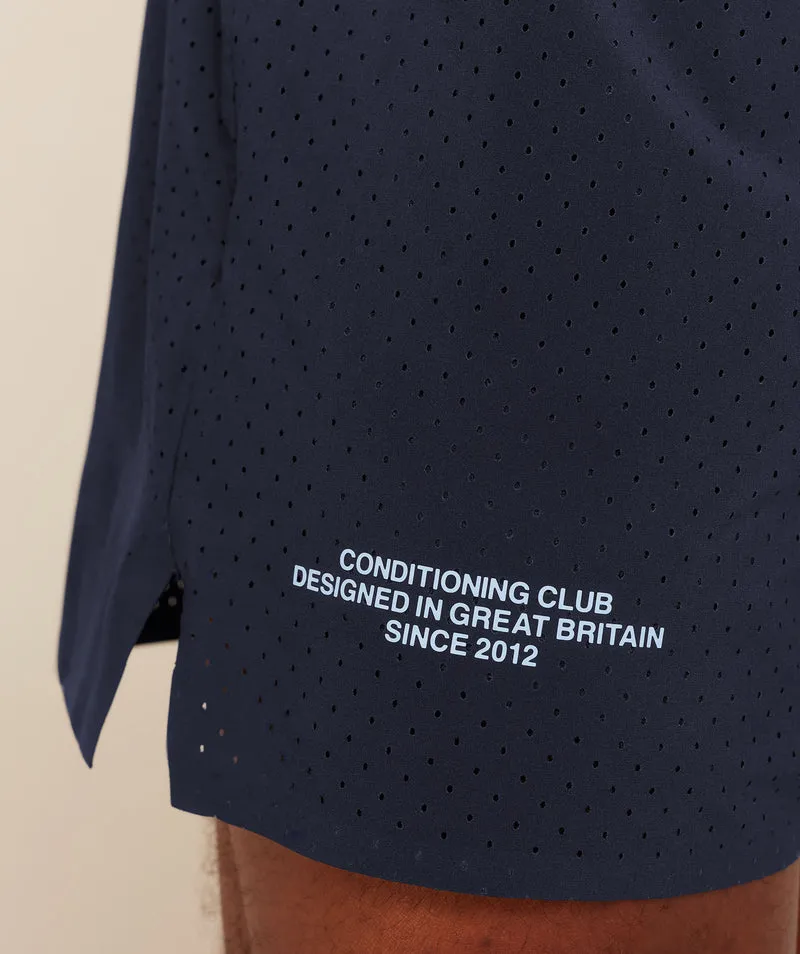Gymshark Conditioning Club 4" Shorts - Heavy Blue/Tranquil Blue
