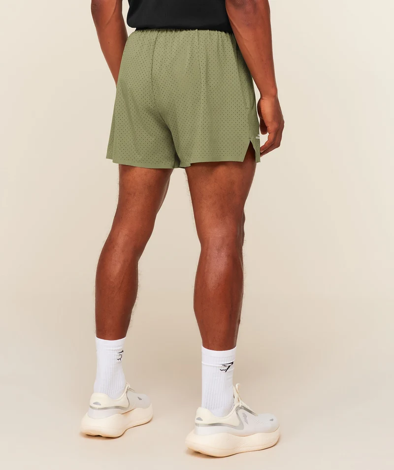 Gymshark Conditioning Club 4" Shorts - Grounded Green