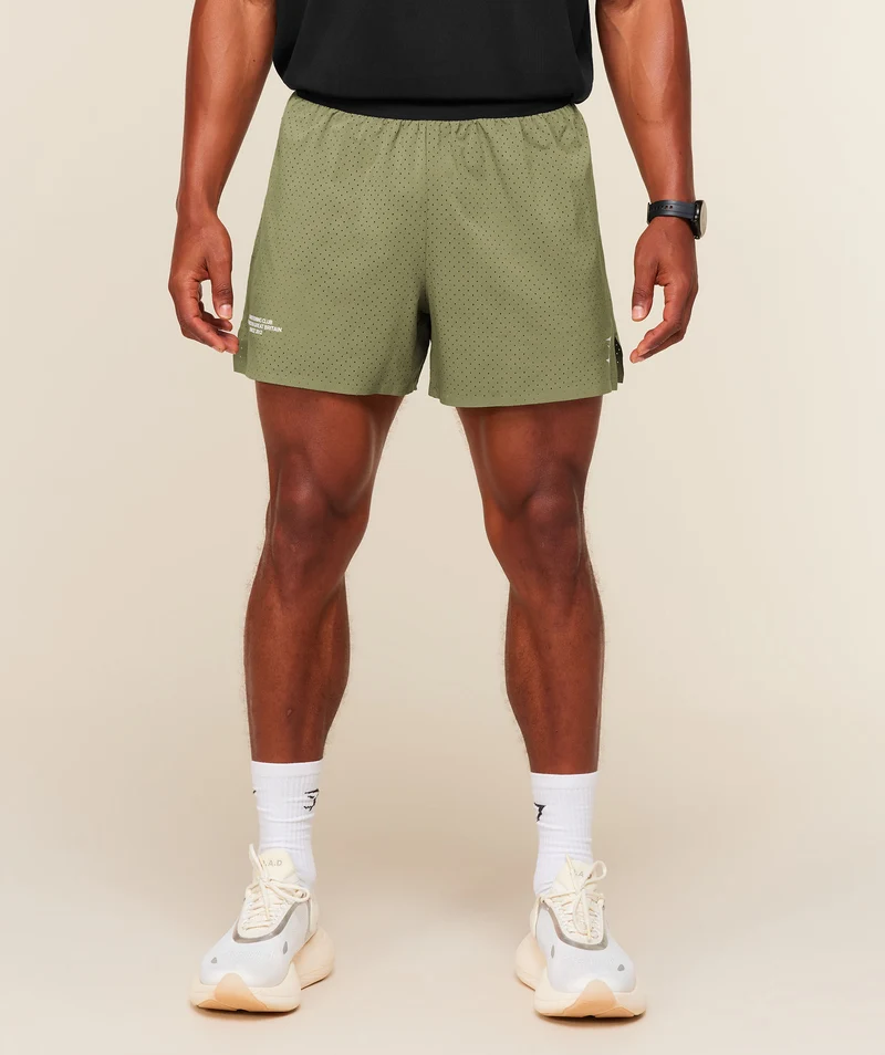 Gymshark Conditioning Club 4" Shorts - Grounded Green