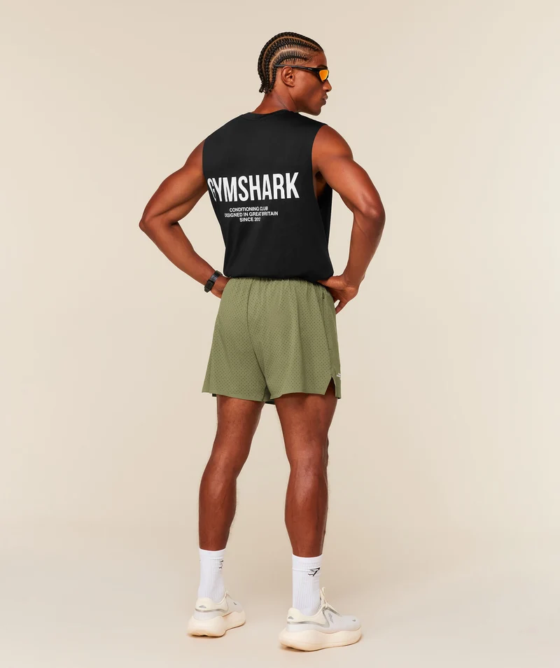 Gymshark Conditioning Club 4" Shorts - Grounded Green