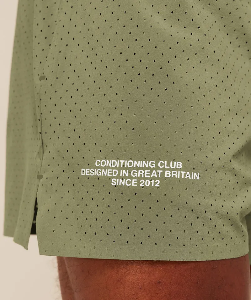 Gymshark Conditioning Club 4" Shorts - Grounded Green