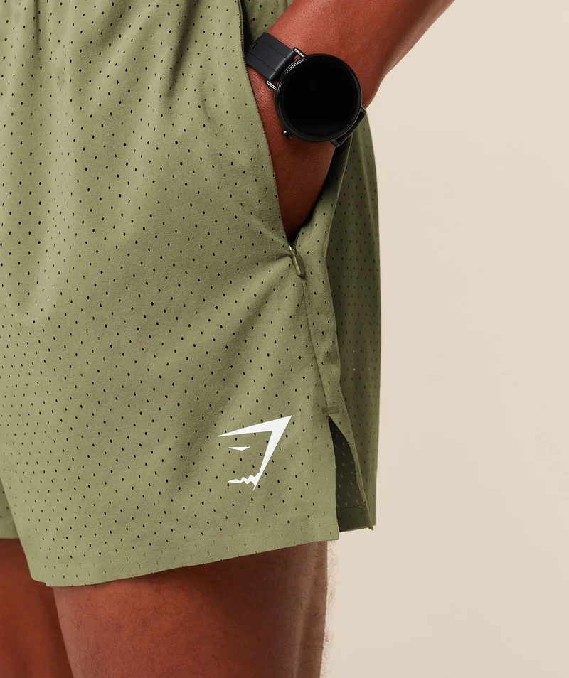Gymshark Conditioning Club 4" Shorts - Grounded Green