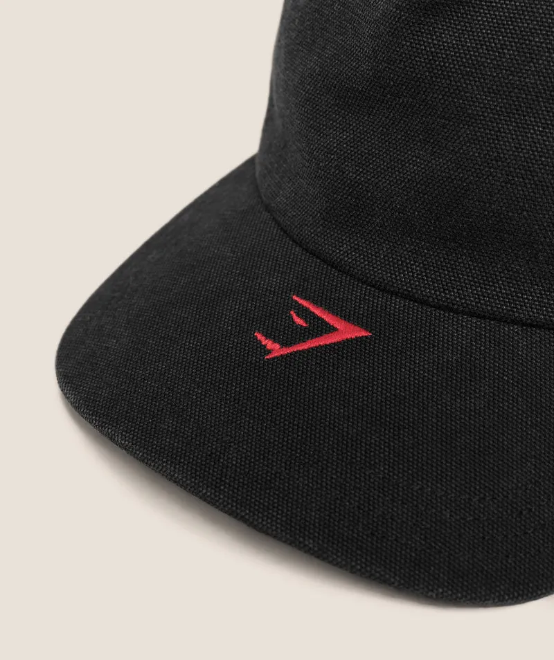 Gymshark Power Cap - Black/Conditioning Red