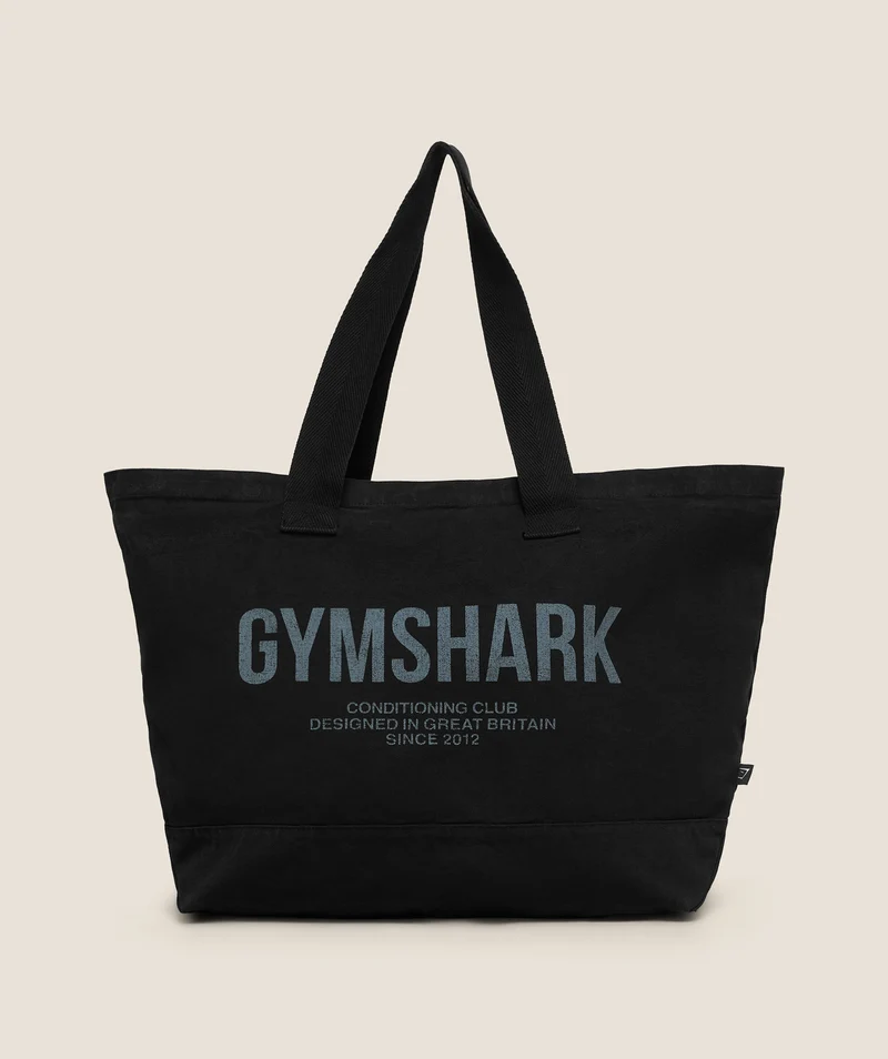 Gymshark Conditioning Club Tote - Black/Wash