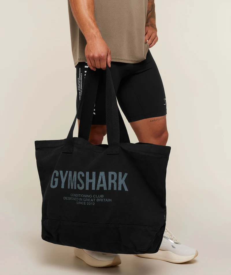 Gymshark Conditioning Club Tote - Black/Wash