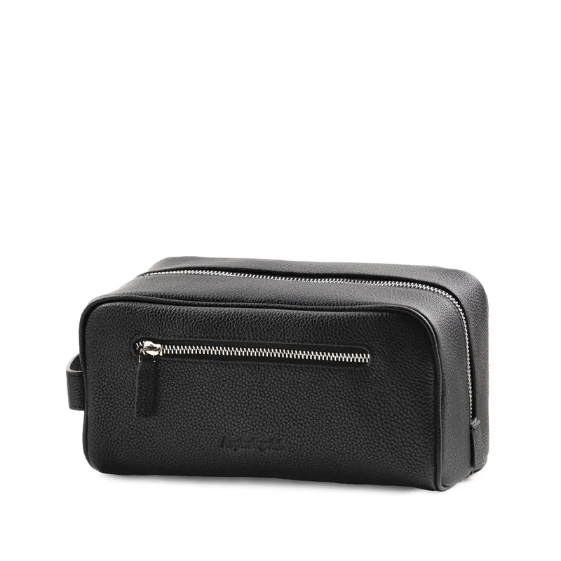 Asphaltgold Leather Toiletry Bag