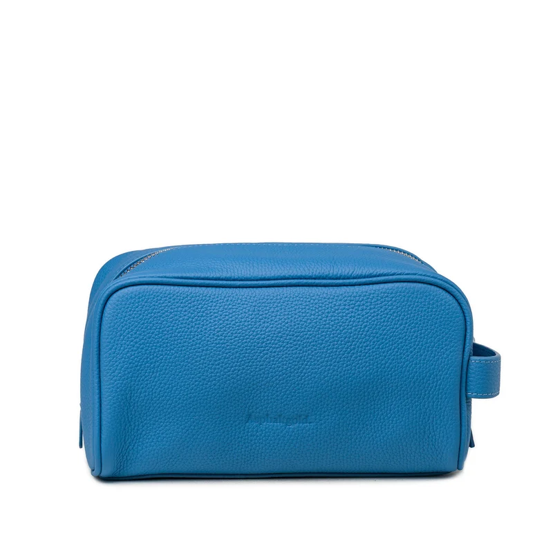 Asphaltgold Leather Toiletry Bag