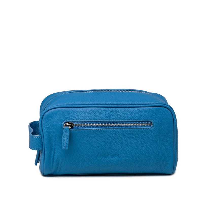 Asphaltgold Leather Toiletry Bag