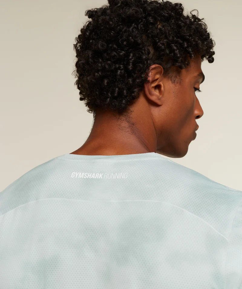 Gymshark Running T-Shirt - Light Grey