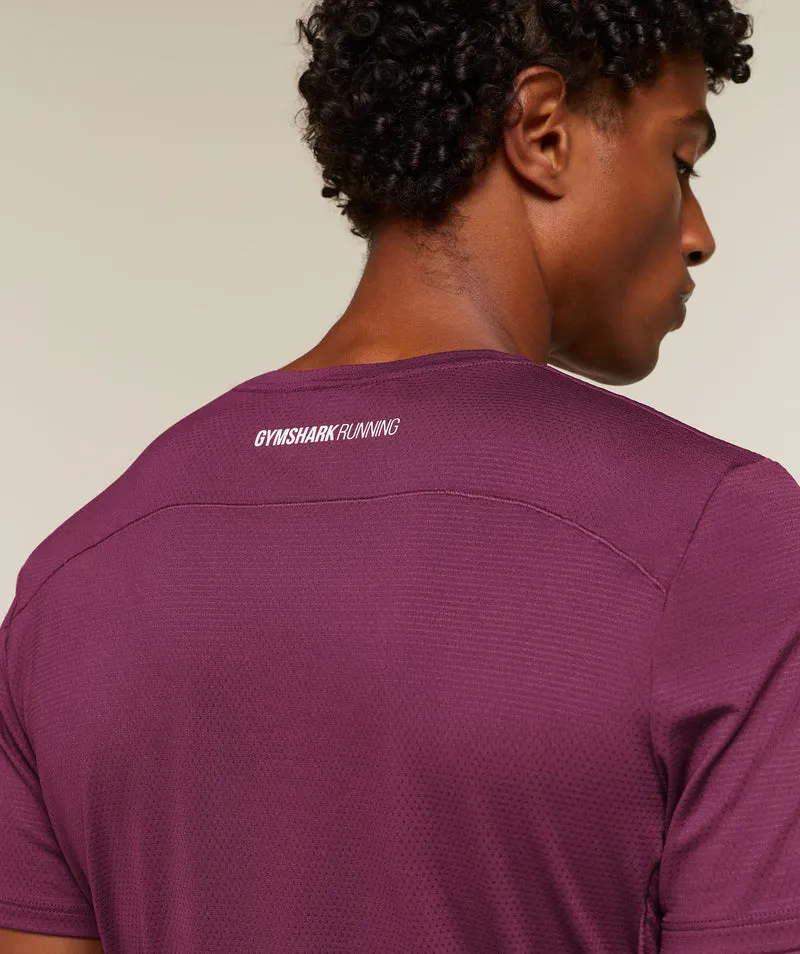 Gymshark Running T-Shirt - Strength Pink