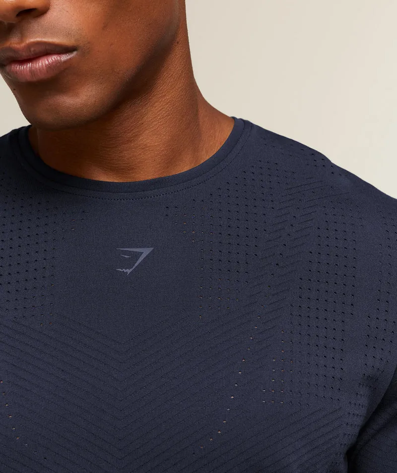 Gymshark Seamless Running T-Shirt - Heavy Blue