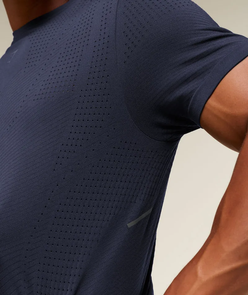 Gymshark Seamless Running T-Shirt - Heavy Blue