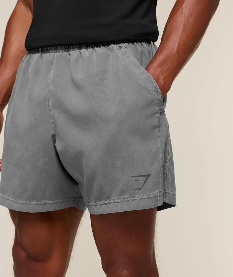 Gymshark Sport Washed Shorts - Black/Wash
