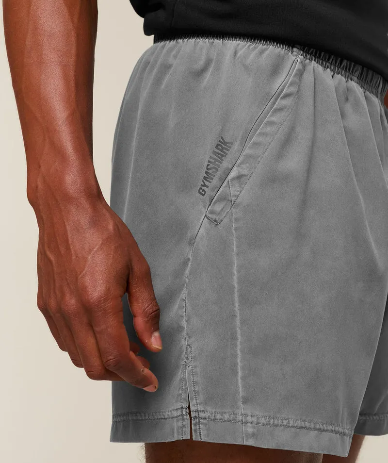 Gymshark Sport Washed Shorts - Black/Wash