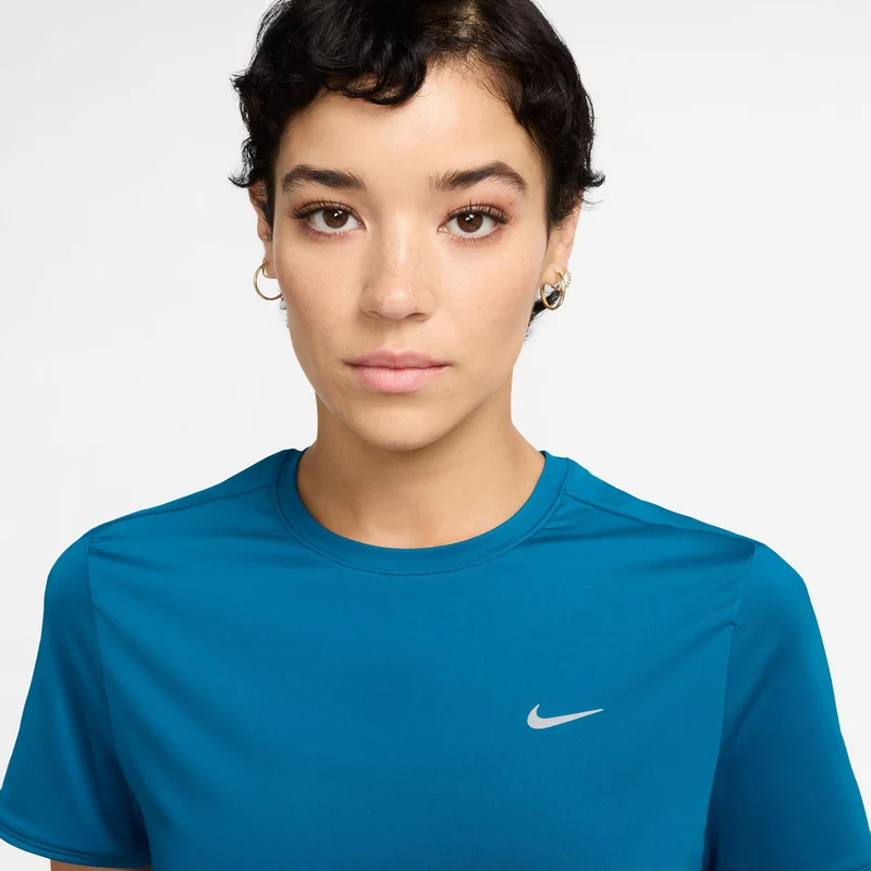Swift Laufshirt Damen - grün, silber