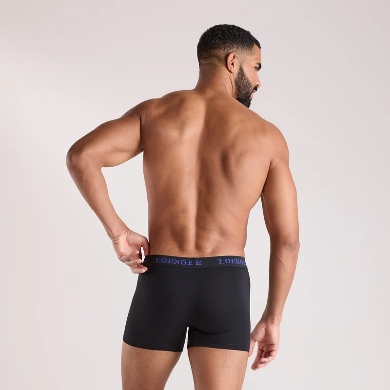Everyday Herren-Boxer (3er Paket) - Ganz Schwarz