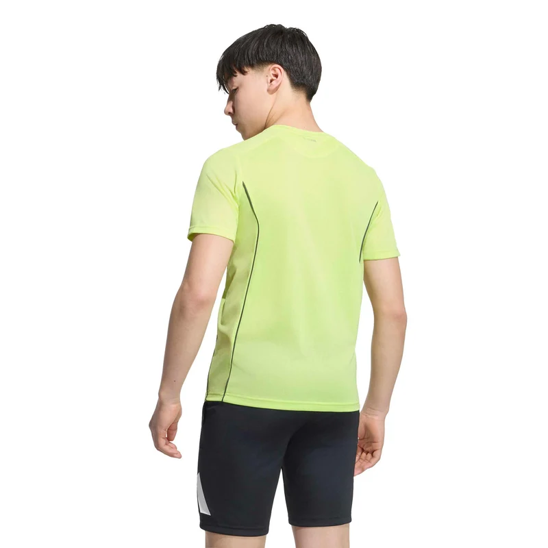 Climacool T-Shirt Kinder - zitronengelb, silber