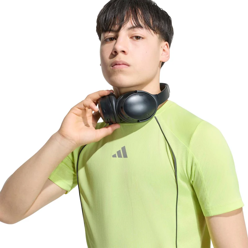 Climacool T-Shirt Kinder - zitronengelb, silber