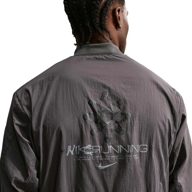 Nike Repel UV Protection Running Bomber Jacket