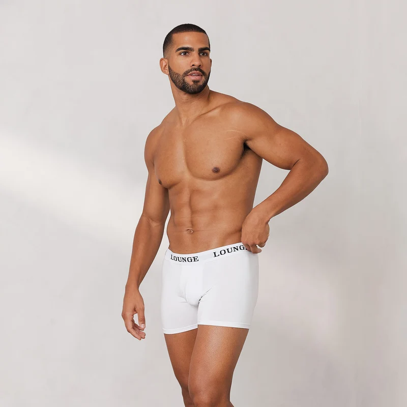 Everyday Herren-Boxer (3er Paket) - Weiß