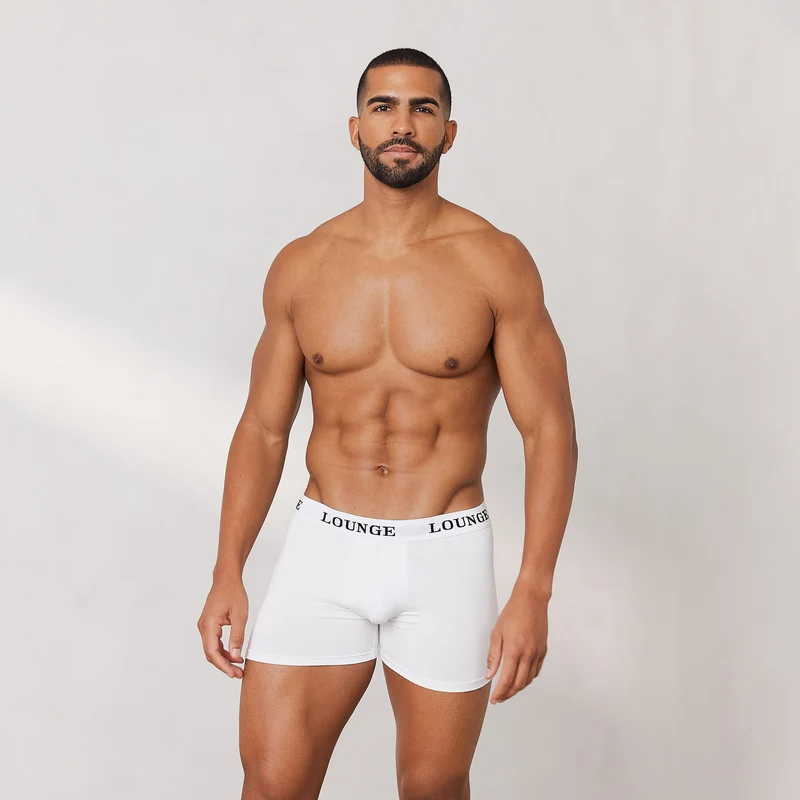 Everyday Herren-Boxer (3er Paket) - Weiß
