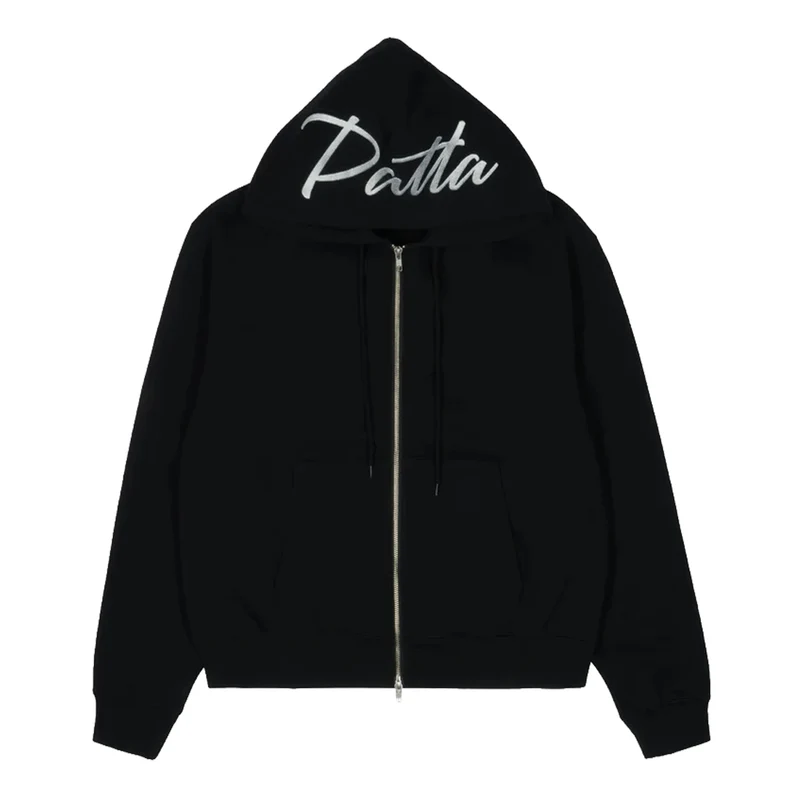 Patta Embro Classic Zip Up Hooded Sweater