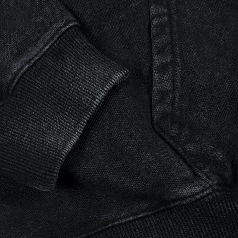 Patta Loopback Logo Zip Hooded Sweater