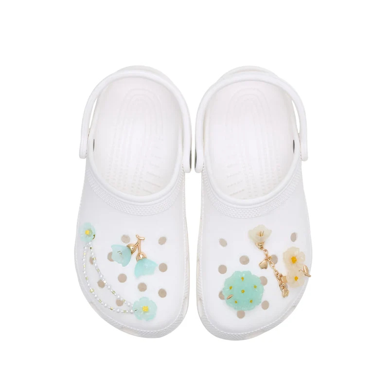 Crocs Blue Dainty Floral Jibbitz 5-Pack