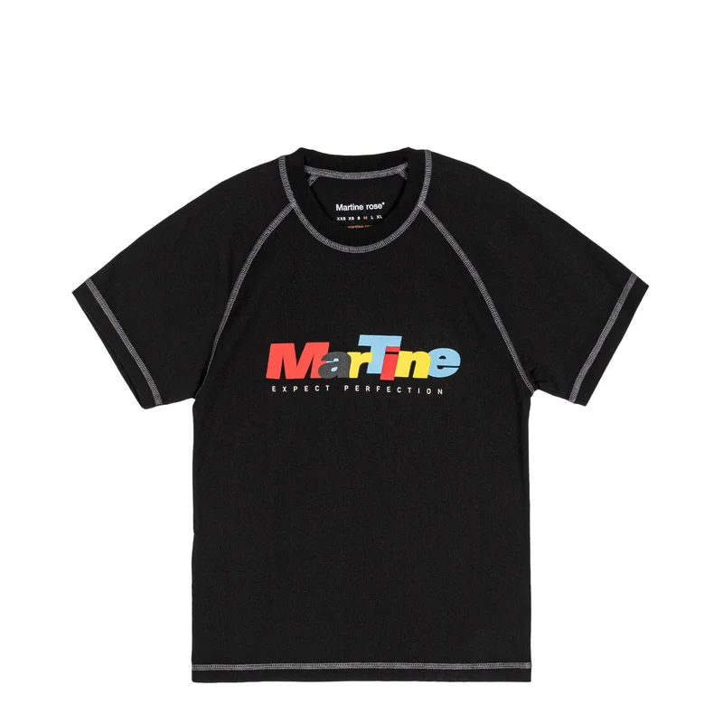Martine Rose Raglan Shrunken T-Shirt