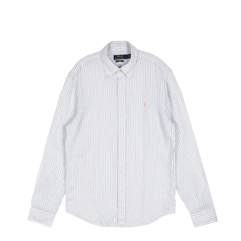 Polo Ralph Lauren Custom Fit Striped Linen Shirt