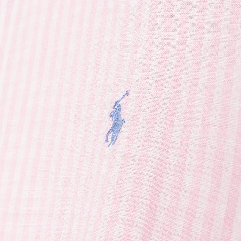 Polo Ralph Lauren Custom Fit Striped Seersucker Linen Shirt