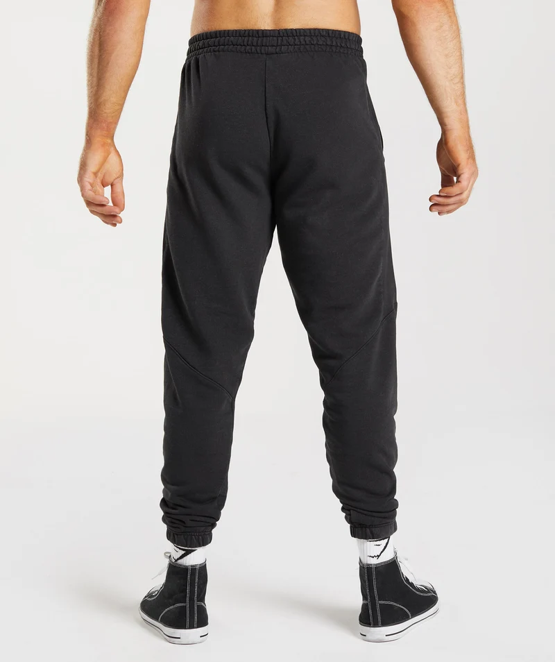 Gymshark Power Washed Joggers - Black