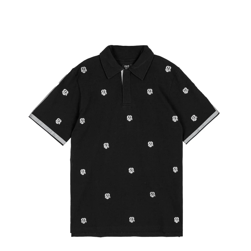 CHITO International Allover Finesse Embroidered Polo