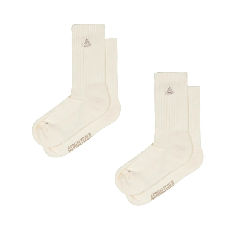 Asphaltgold 2-Pack Stack Logo Socks