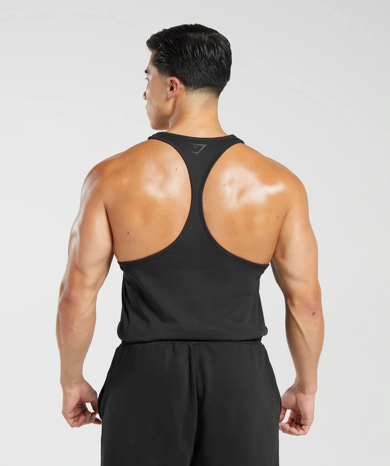 Gymshark Power Stringer - Black