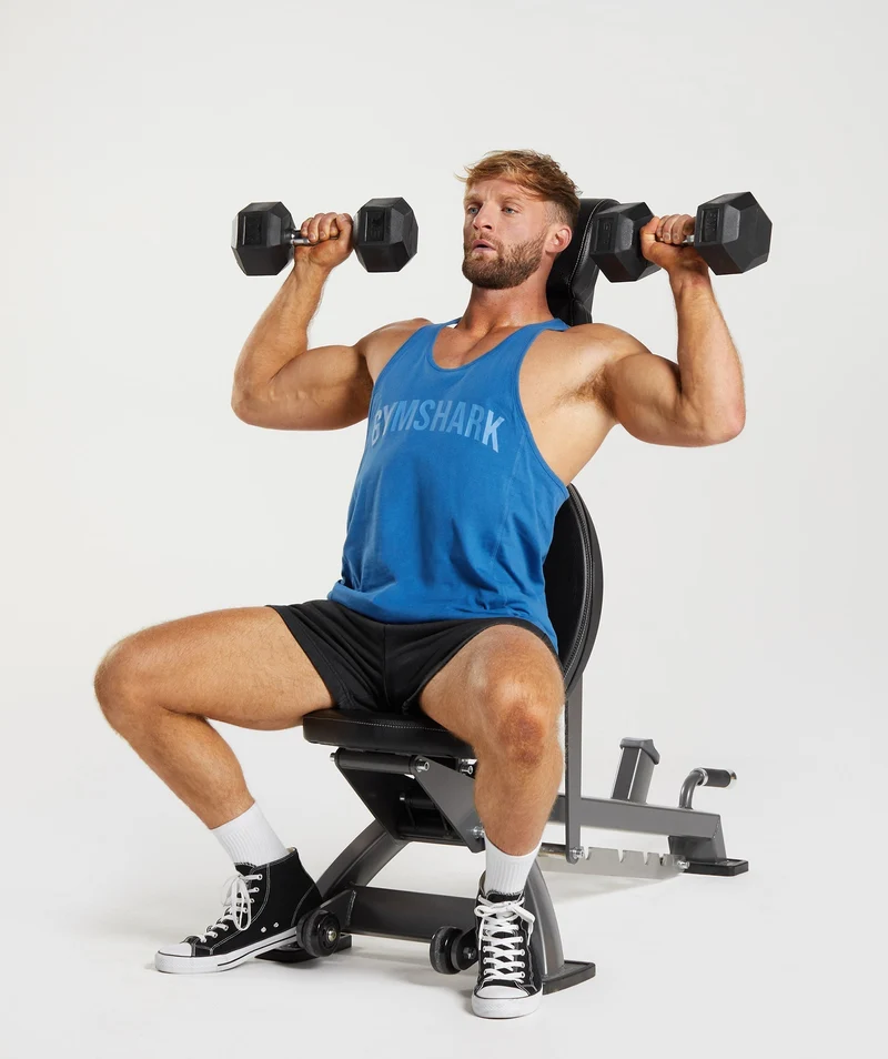 Gymshark Power Stringer - Lakeside Blue
