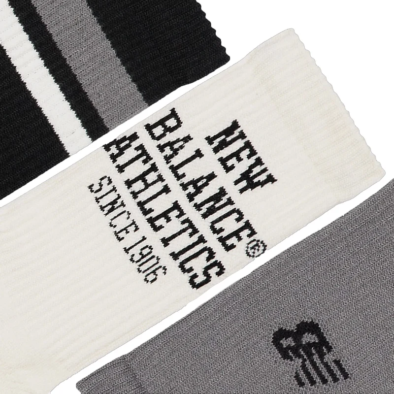 New Balance Active Graphic Crew Socks 3 Pack