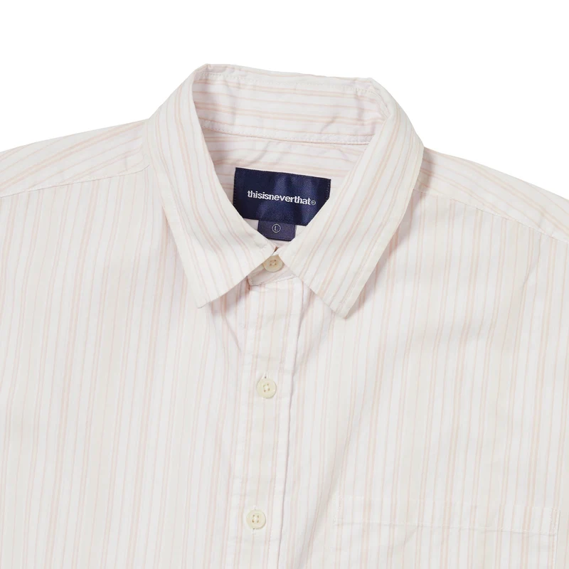 thisisneverthat Striped Short Sleeve Shirt