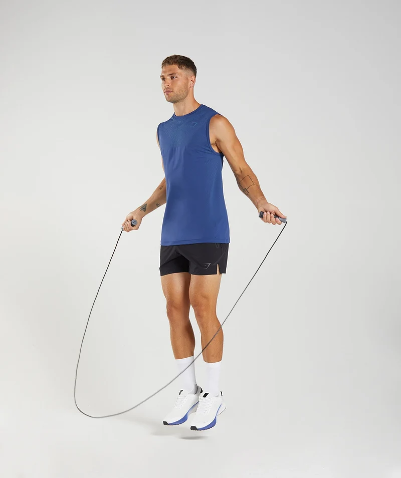 Gymshark Apex Tank - Stellar Blue/Lakeside Blue
