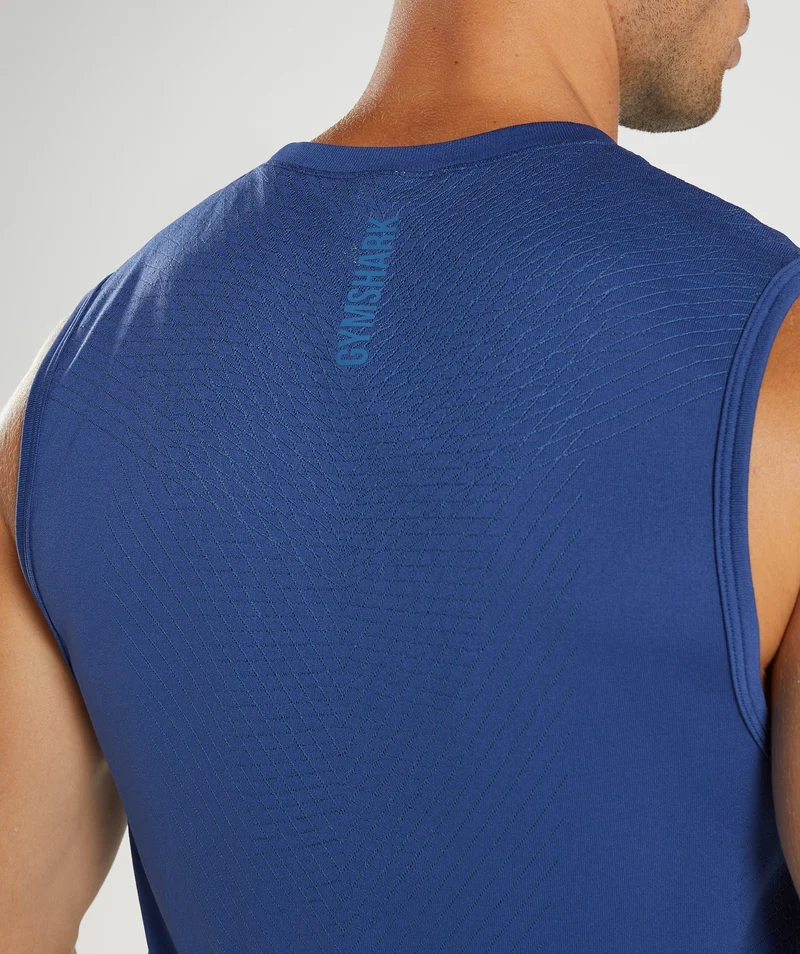 Gymshark Apex Tank - Stellar Blue/Lakeside Blue