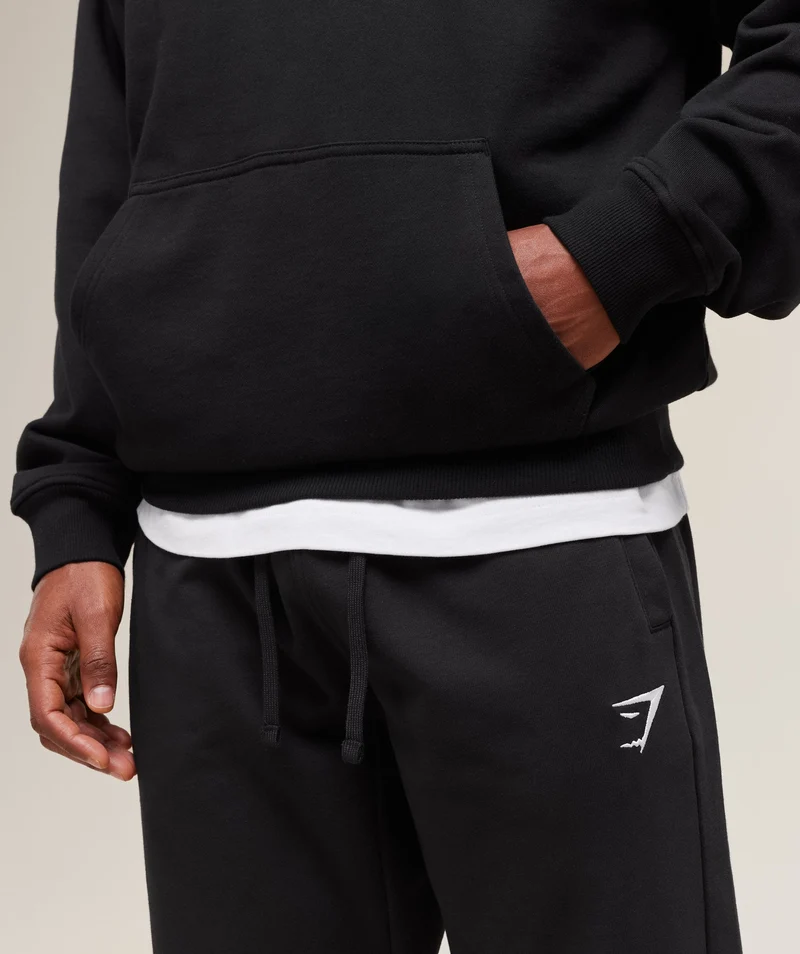 Gymshark Essential Oversized Joggers - Black