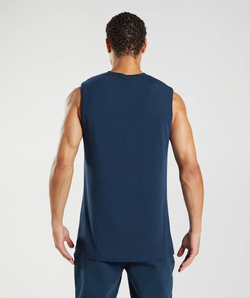 Gymshark Studio Tank - Navy