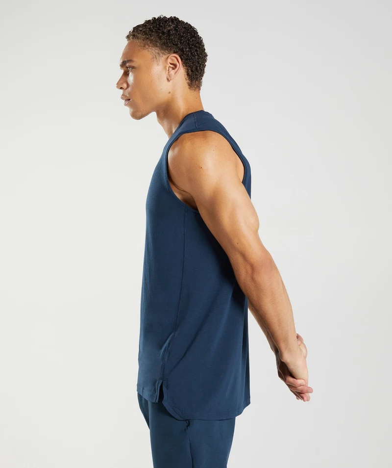 Gymshark Studio Tank - Navy